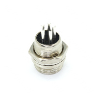 Разъем GX20 папа 5 pin