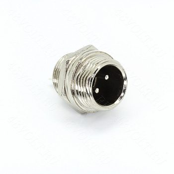 Разъем GX12 папа 2 pin