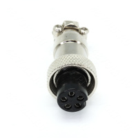 Разъем GX16 мама 5 pin