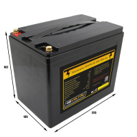 Аккумулятор LiFePO4 24v25ah 360w max пластик