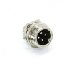 Разъем GX12 папа 4 pin