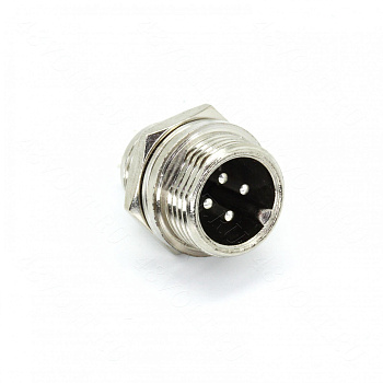 Разъем GX20 папа 4 pin