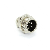 Разъем GX16 папа 5 pin